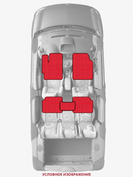 ЭВА коврики «Queen Lux» стандарт для Audi S2